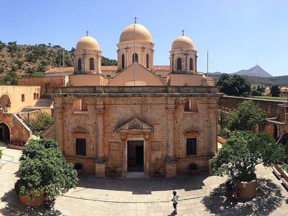 chania tours Agia Triada Monastery