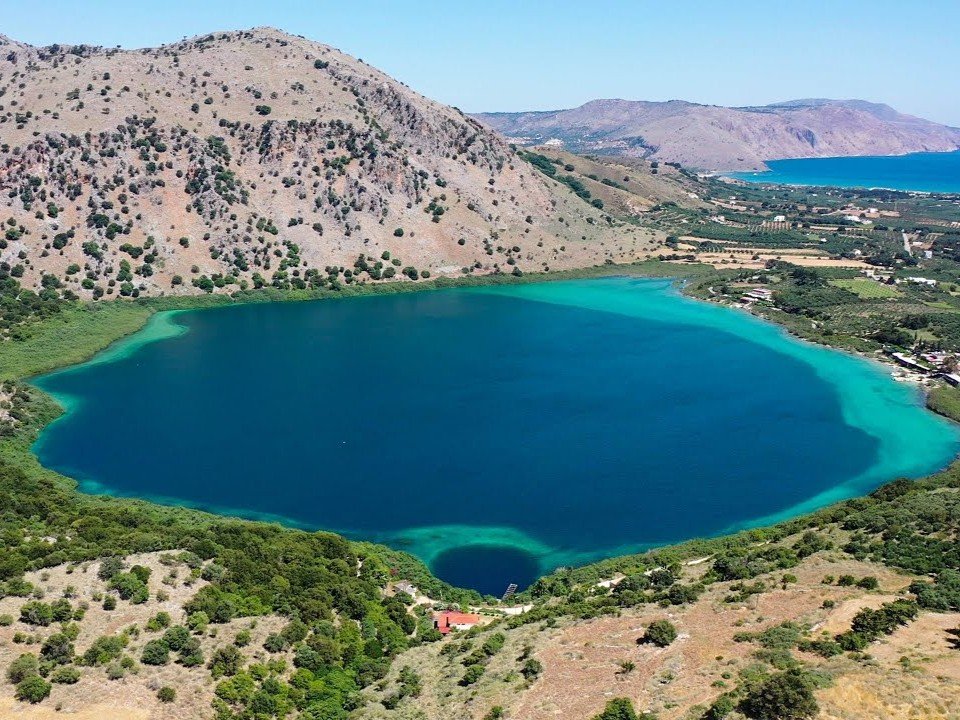 chania tours Kournas Lake Chania Crete Greece