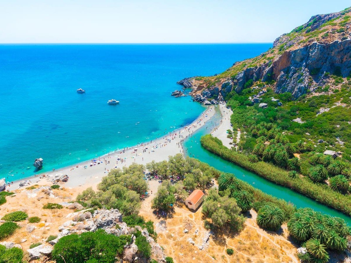 chania tours Preveli Beach Tour